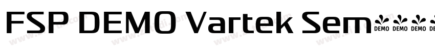 FSP DEMO Vartek Sem字体转换